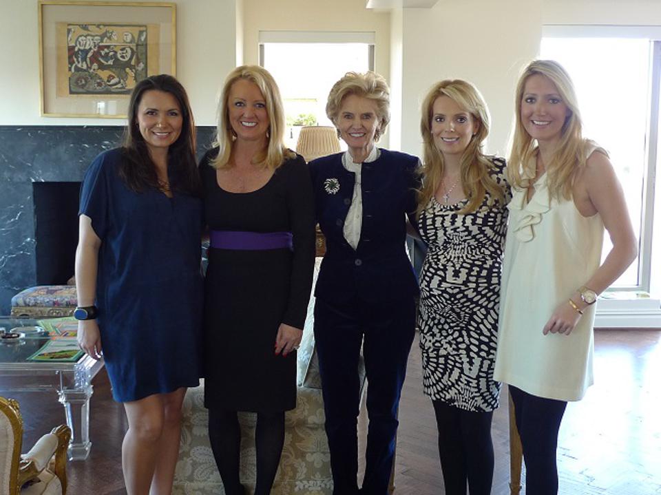 The Schlegel ladies with Allie Beth Allman
