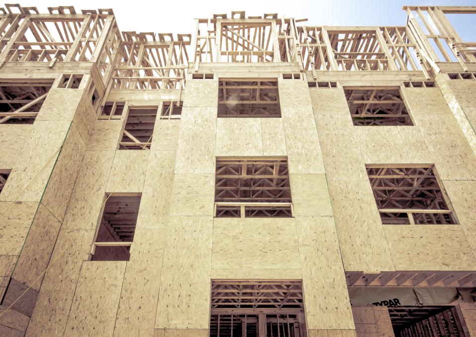Wood Frame Modern Apartments