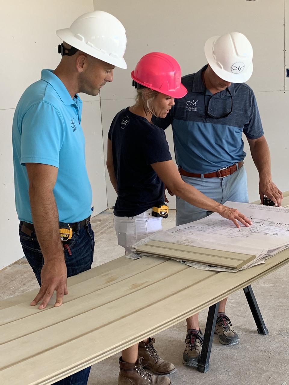 Marnie Oursler is President of Marnie Custom Homes in Bethany Beach