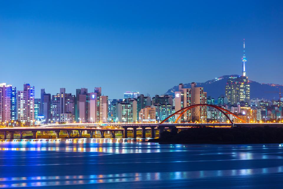Seoul skyline
