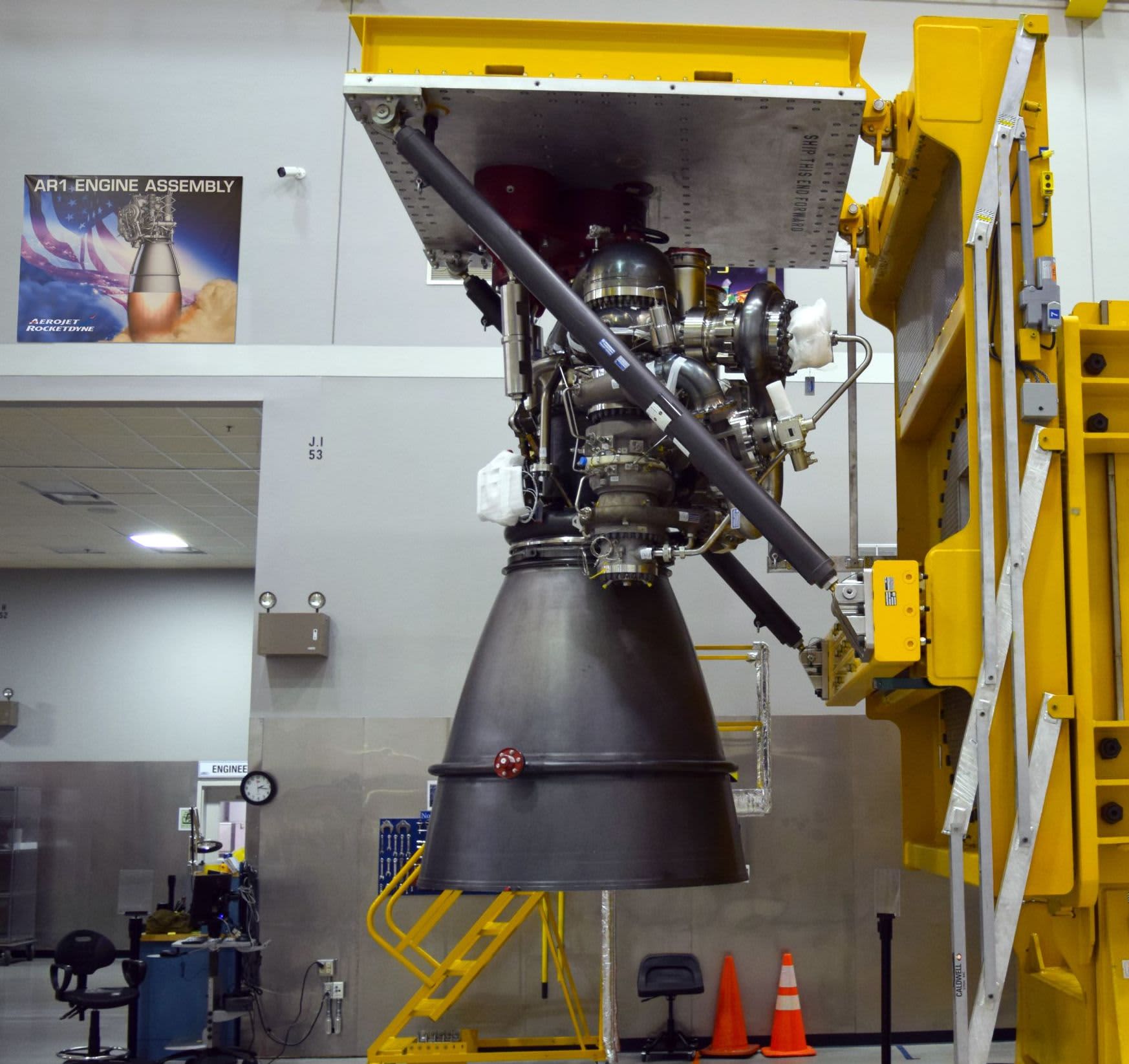 Aerojet Rocketdyne completes first AR1 rocket engine, but won't test fire until at least 'late 2022'