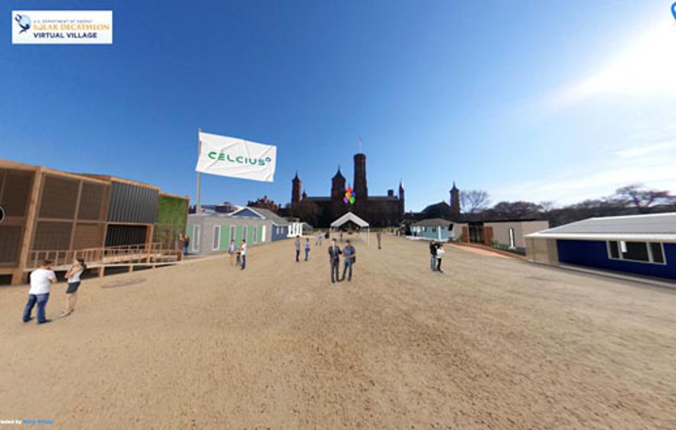 The first-ever U.S. Department of Energy Solar Decathlon Virtual Village opens to public tours on April 12, 2021.