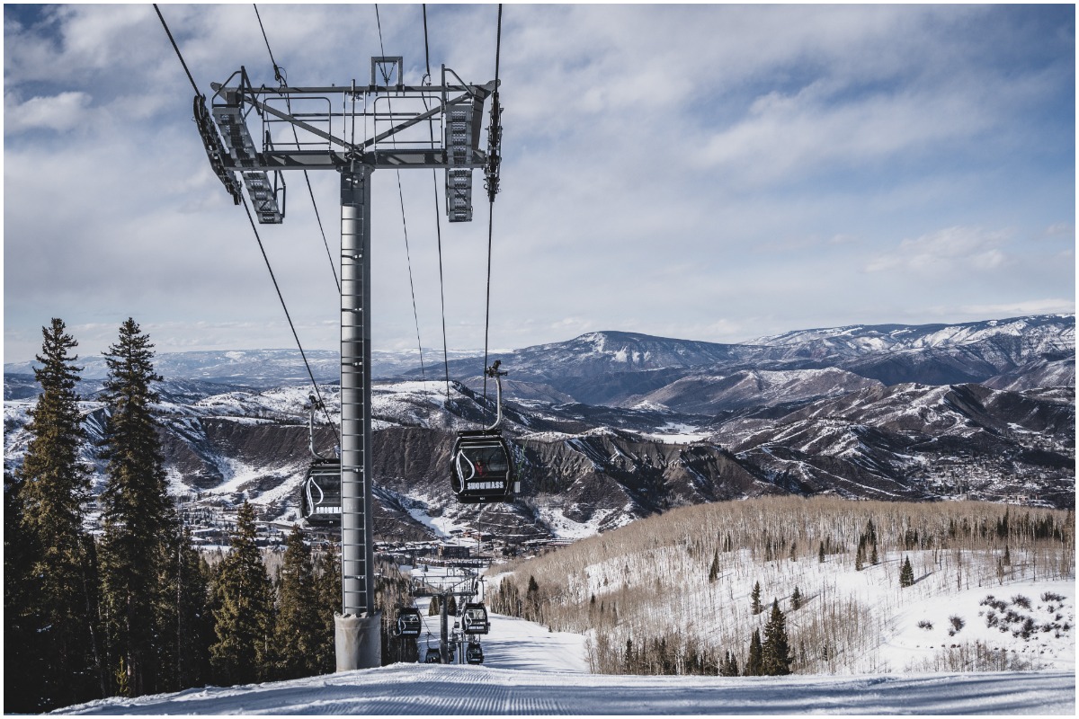 A ski resort