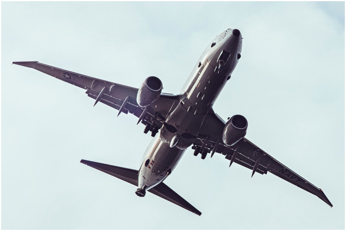 A Boeing airplane