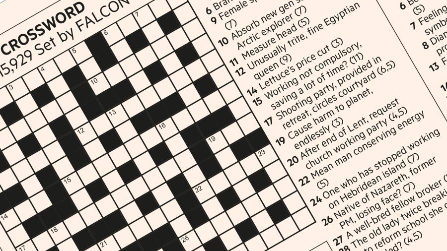 FT Crossword: Polymath number 1158